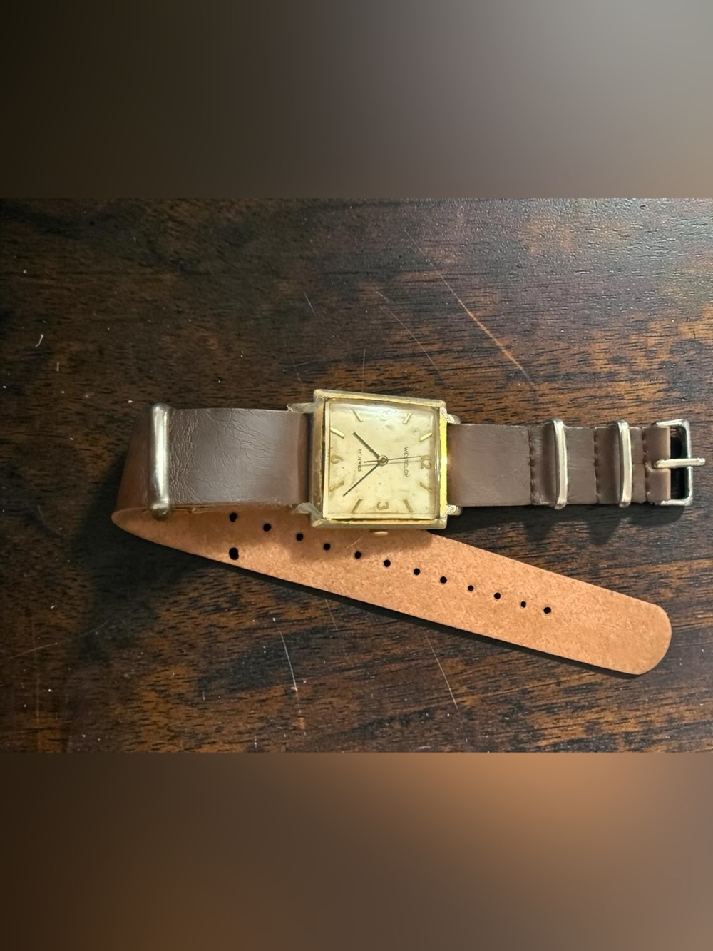 Vintage Westclox 17 Jewel Restomod Watch – Morioka Japan Y481C Quartz – Running